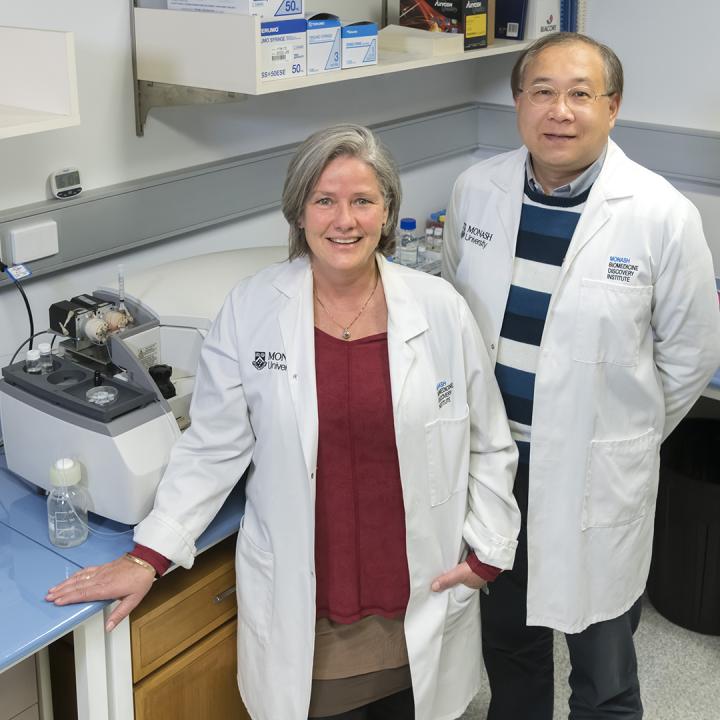 Professor Mibel Aguilar and Dr John Lee
