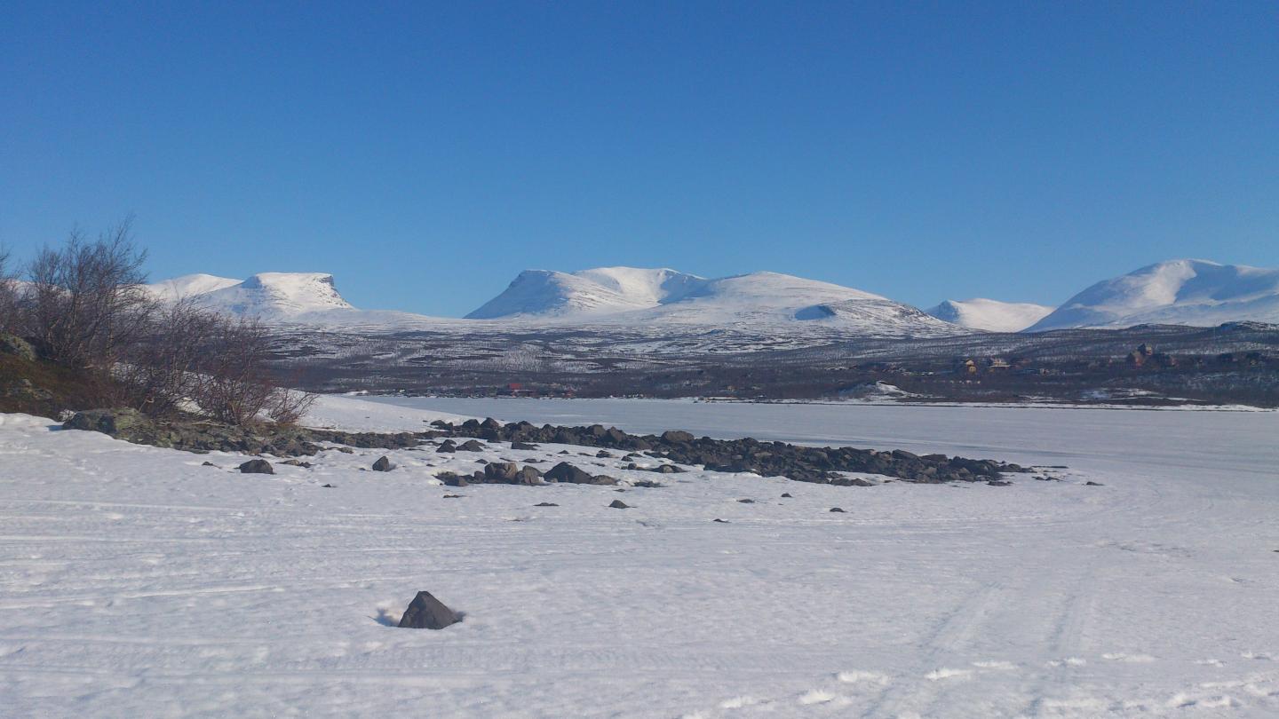 Lapporten (The Gate to Lapland) Valley, Situated Near the Study Site