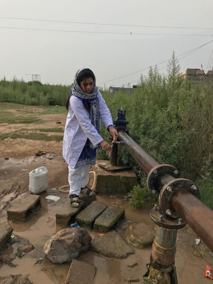 Arsenic dans les nappes phréatiques au Pakistan (1 of 2)