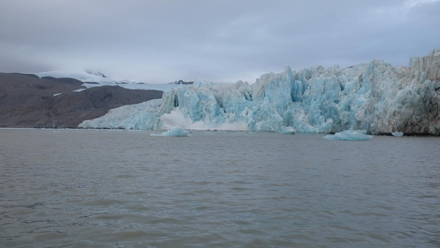 Calving Glacier