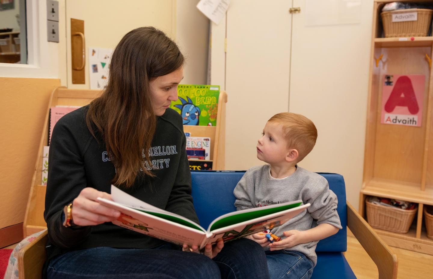 Mother and Child Reading 2