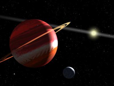 Artist's Concept of Nearest Exoplanet to Our Solar System
