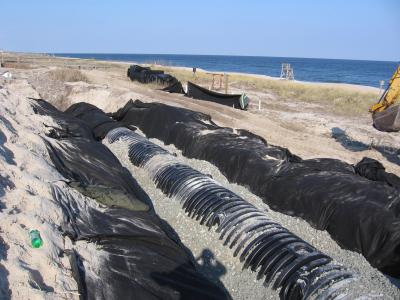 Dune Filters During Installation