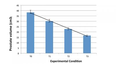 Decrease in Prostate Volume