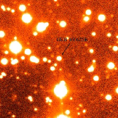 RATIR Image of Gamma-Ray Burster 20160625