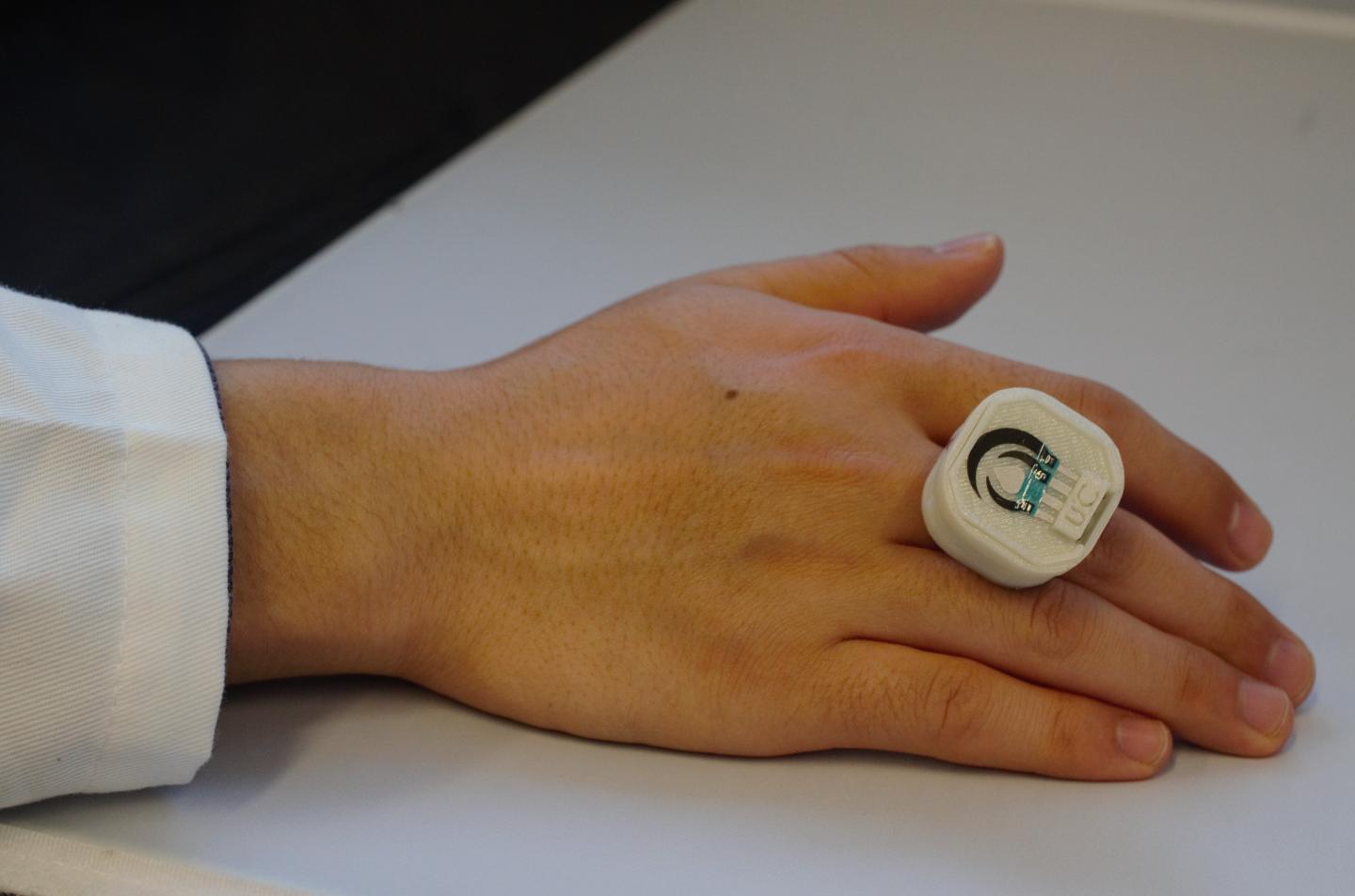 A Fashionable Chemical and Biological Threat Detector-On-A-Ring