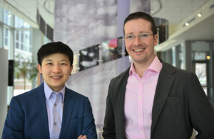 CABBI researchers Jeremy Guest and Yalin Li