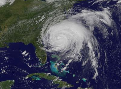 Hurricane Irene from the MODIS Instrument on NASA's Terra Satellite