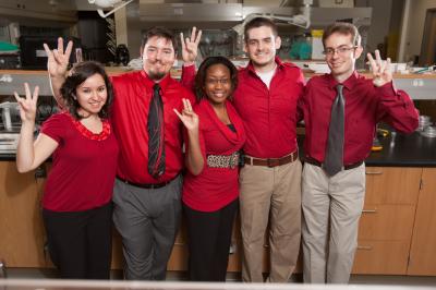 Diana Del Bosque, Riley Hatch, Jessica Ogbonmwan, Geoffrey Hart and Joshua Kehr (3 of 3)