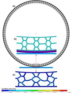 Design for a flexible-spoke non-pneumatic tyre for manual wheelchairs