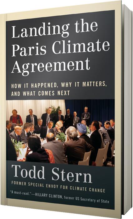 Cover art to "Landing the Paris Climate Agreement"