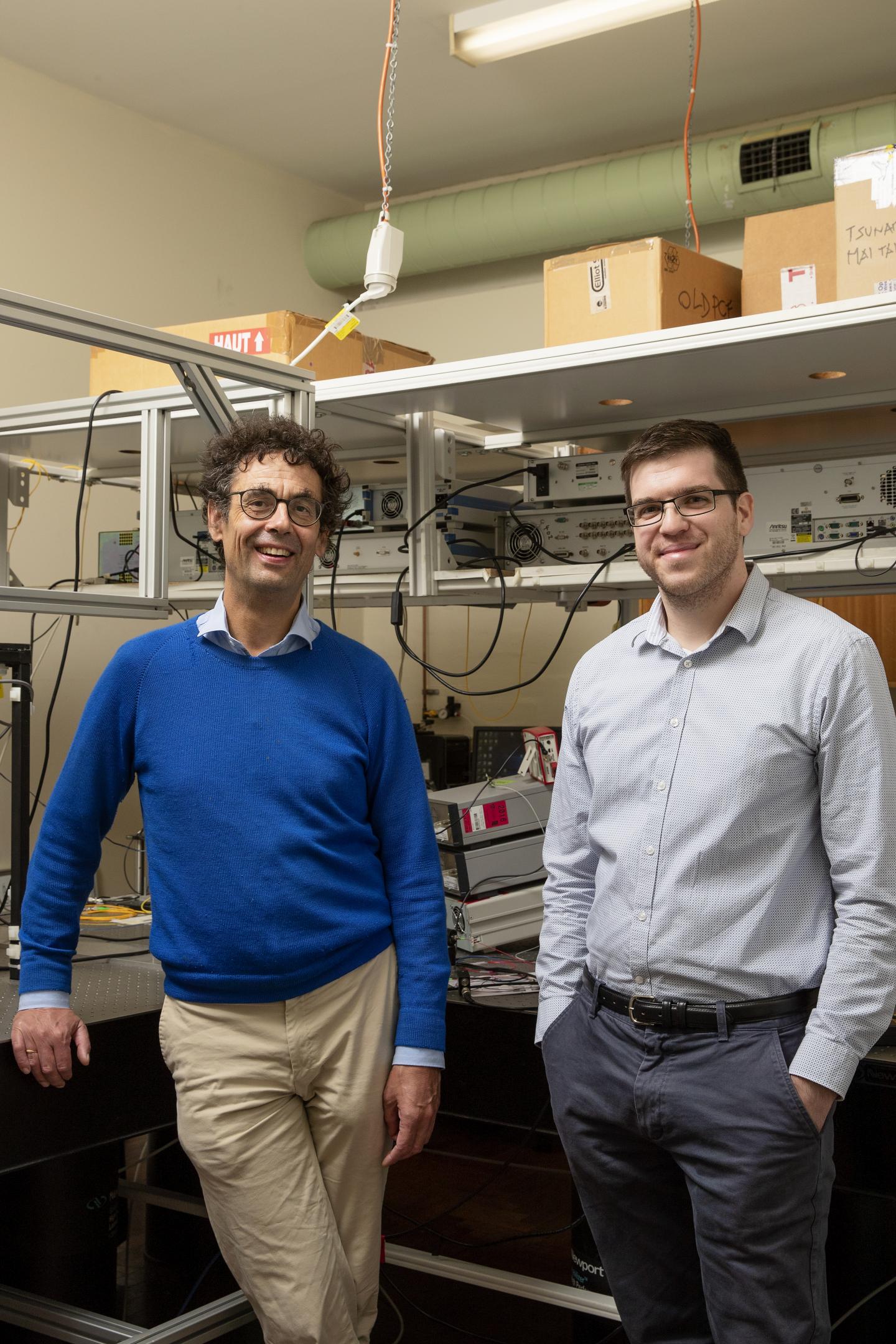 Professor Martijn de Sterke and Dr Antoine Runge