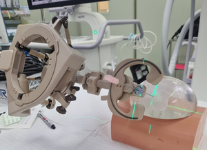 AI-empowered robot interventional device called ANT-X