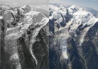 Mont Blanc Bossons 1919 to 2019