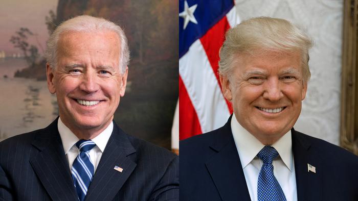 President Biden and former President Trump