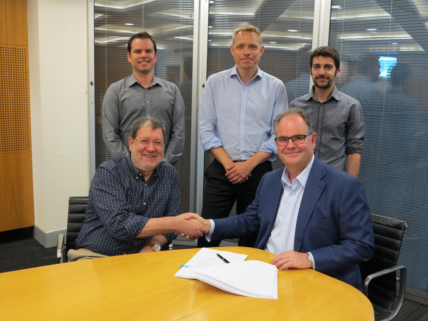 Signing of Solvanix Shareholders Agreement