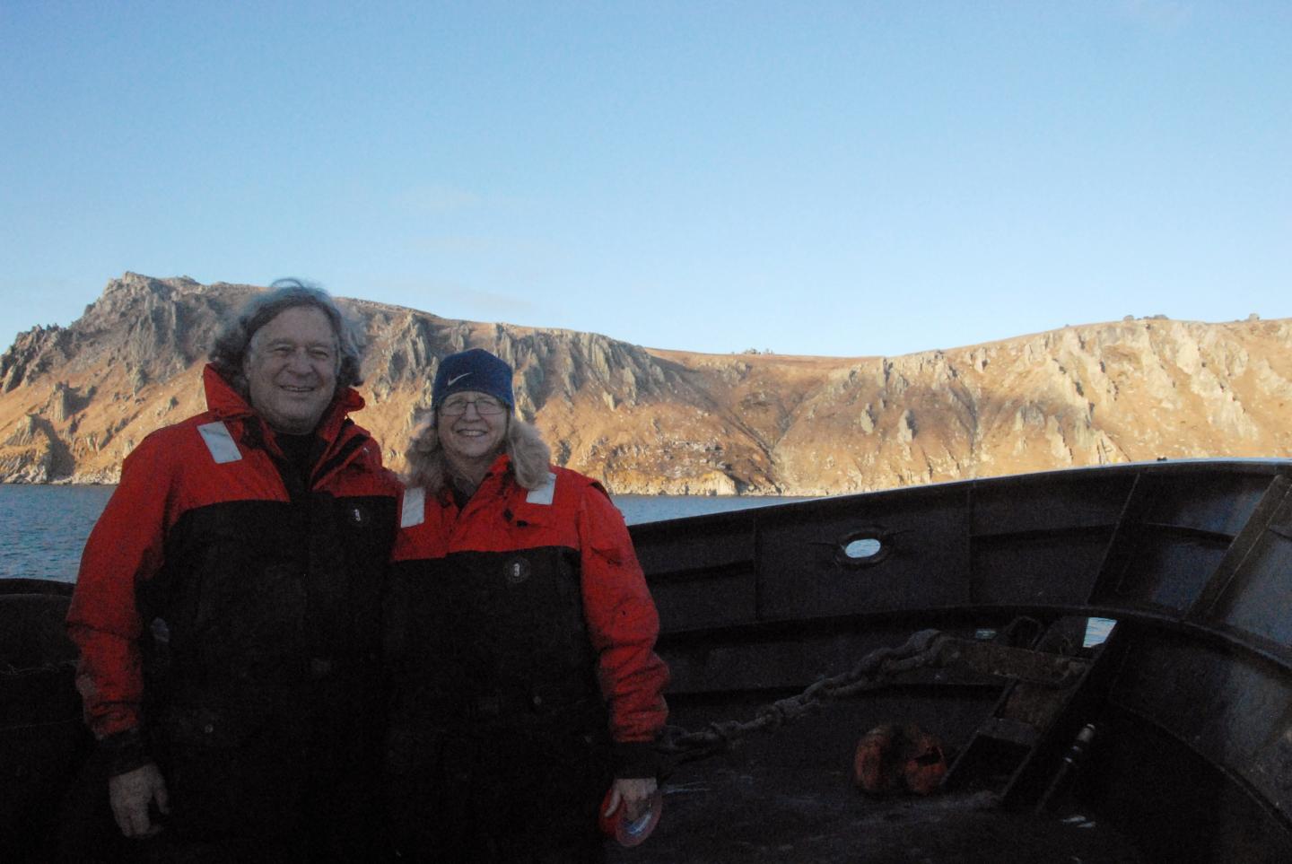 Arctic researchers Jacqueline Grebmeier and Lee Cooper