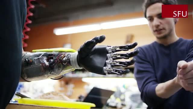 SFU researchers build a better bionic hand | EurekAlert!