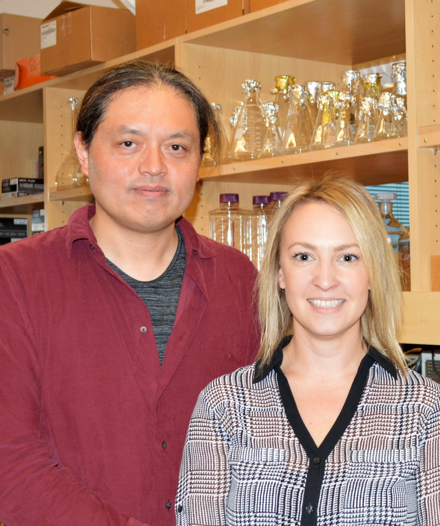 Nobuyoshi Suto and Amanda Laque, Scripps Research Institute