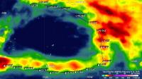 IMERG data on rainfall from Gita