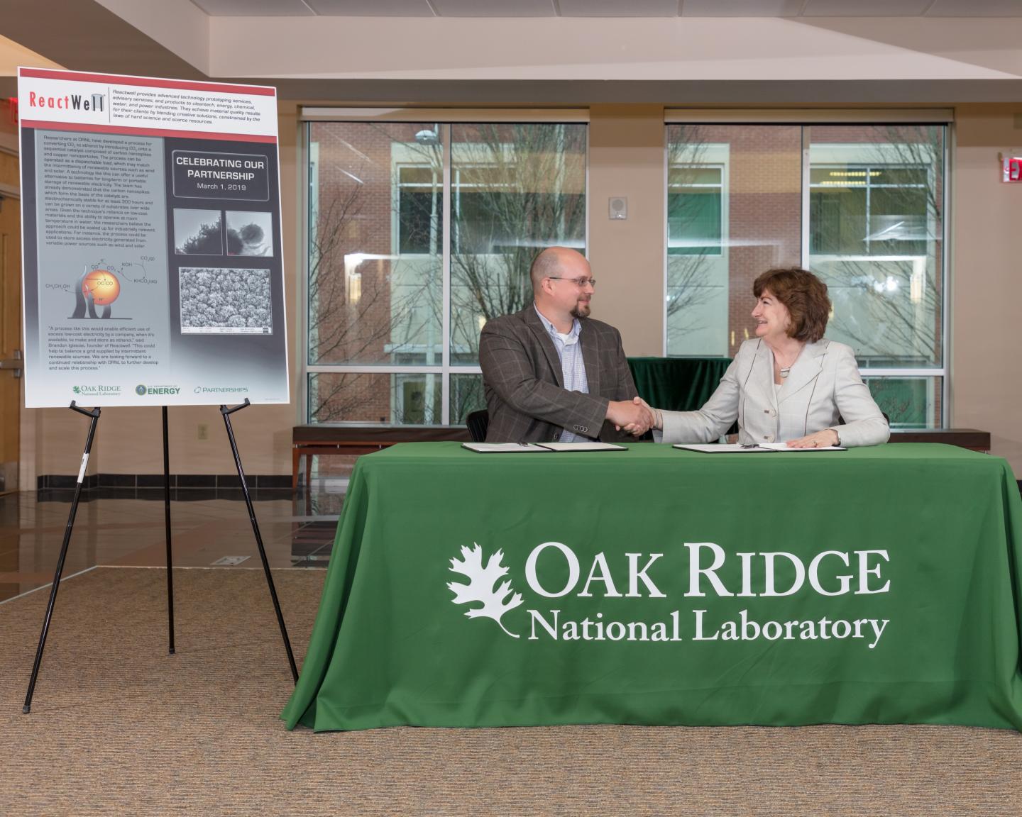 ReactWell Licenses ORNL Catalyst for Energy Conversion Applications (1 of 3)
