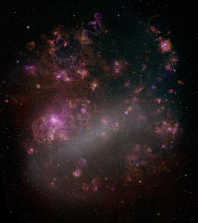 Optical Image of Large Magellanic Cloud