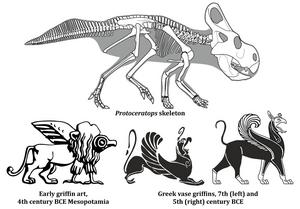 Protoceratops and ancient griffin art.jpg