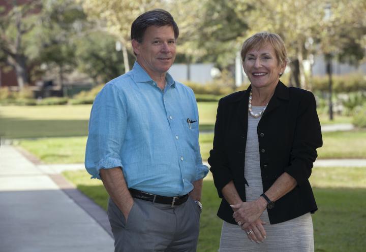 Dr. Patrick Flume and Dr. Kathleen Brady of the Medical University of South Carolina