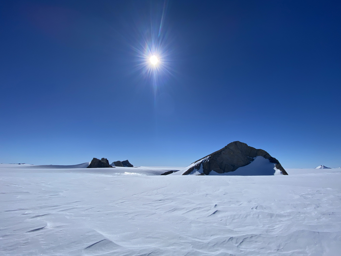 Snowy field