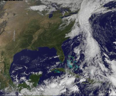 GOES-13 Image of US East Coast