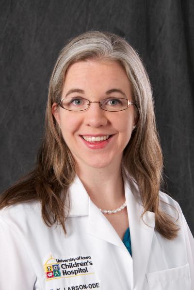 Katie Larson Ode, 	University of Iowa 