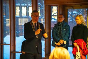 Dag Rune Olsen, Rector of UiT, speaks.