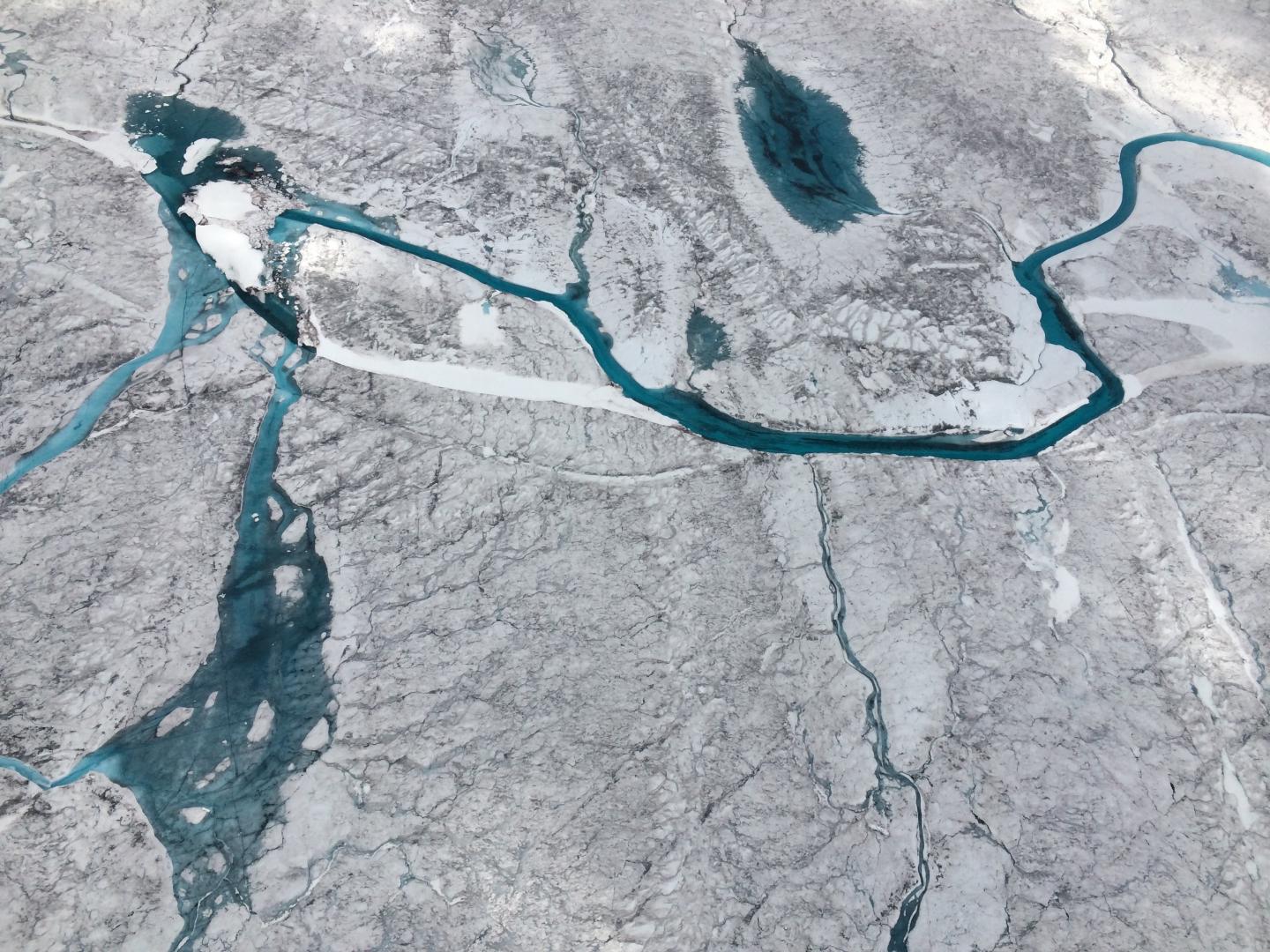 Surface Meltwater in Greenland