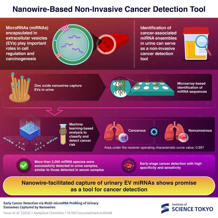 Nanowire-Based Non-Invasive Cancer Detection Tool