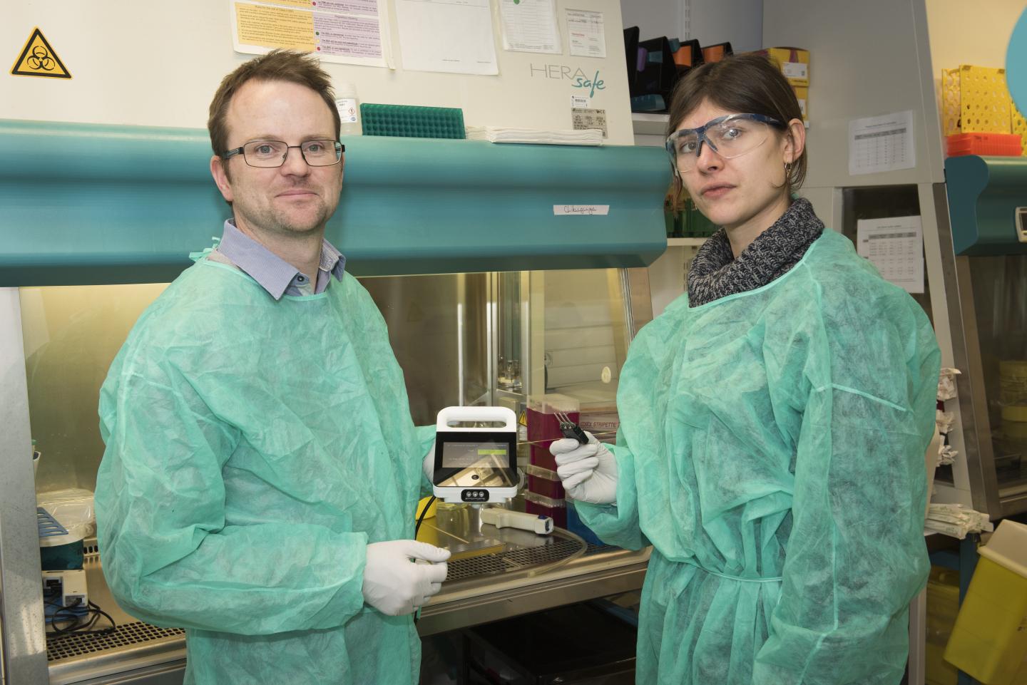 Darragh Duffy and Alba Libre Using the Genedrive HCV Assay