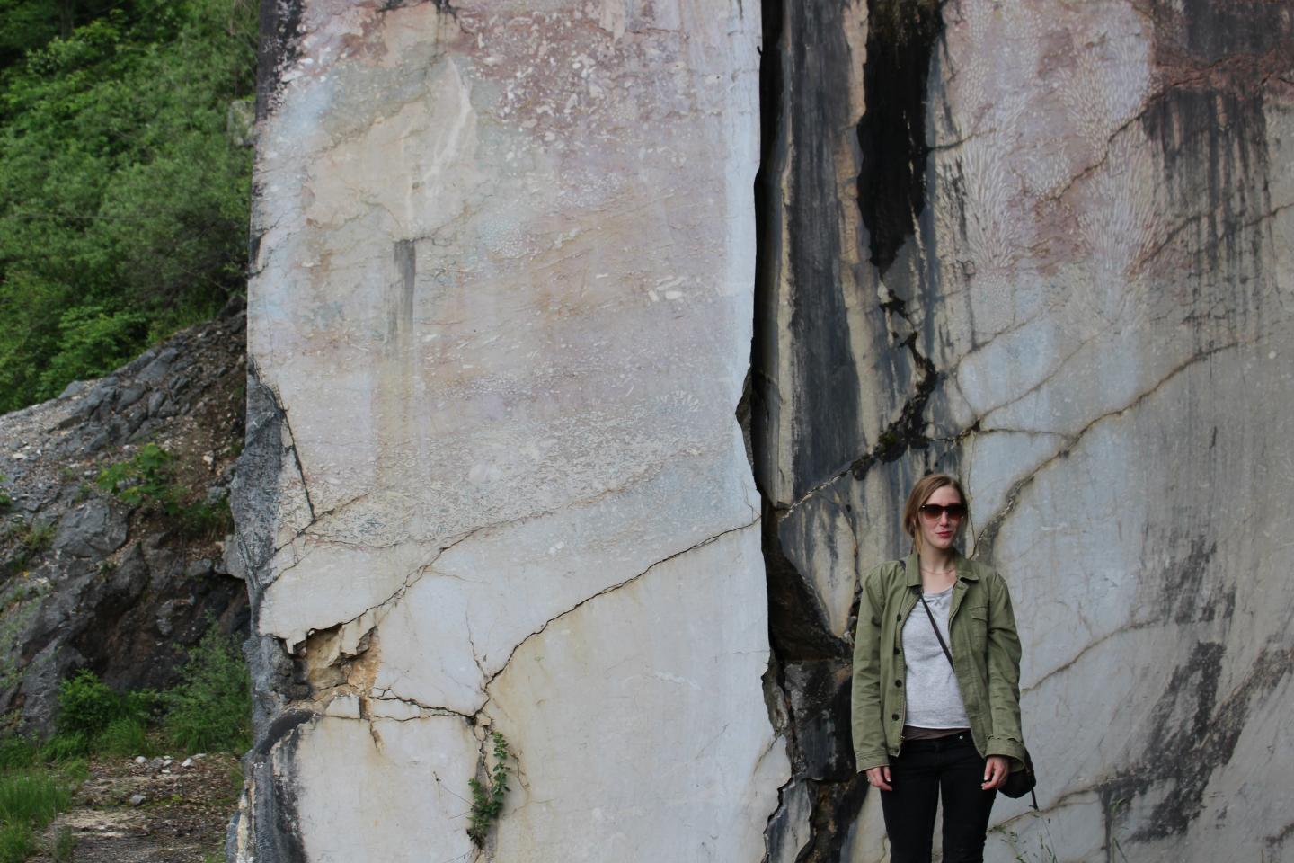 Anna Weiss at Fossilized Reef