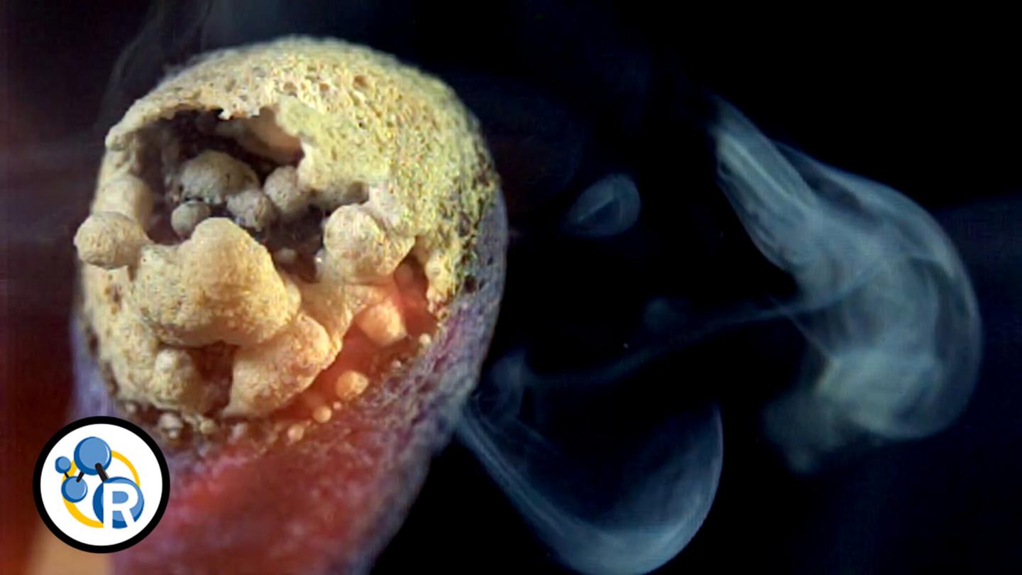 Watch the Chemistry of a Burning Match in Ultra-Slow Motion (Video)