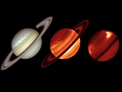 Infrared Images of Saturn