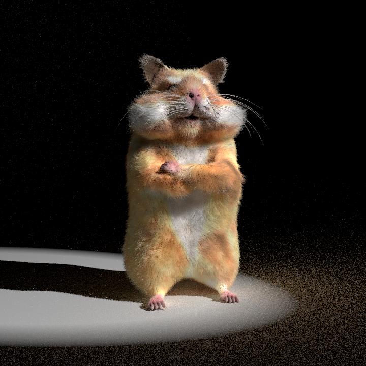 Computer Generated Hamster