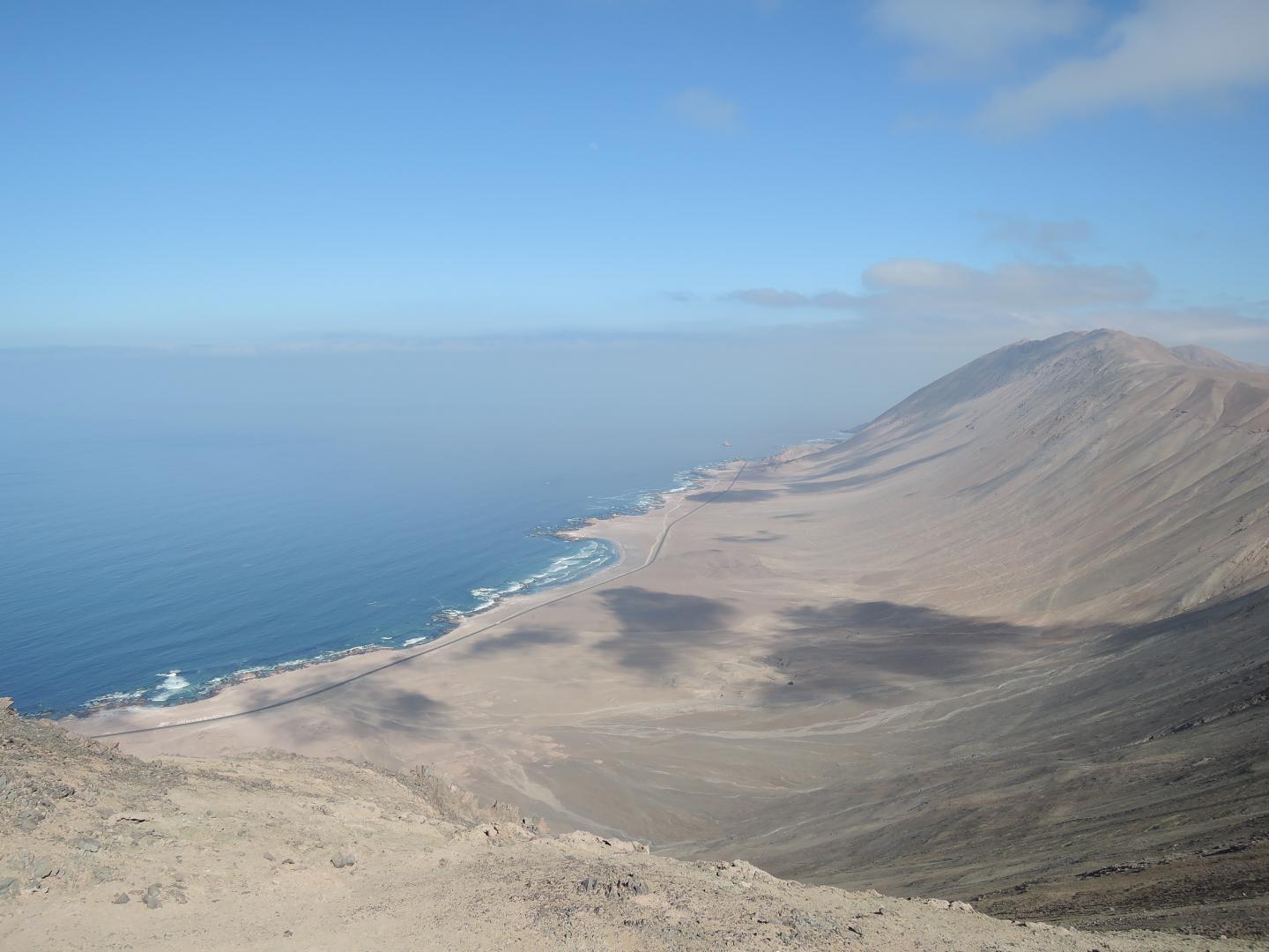 the Seismological Station Patache Is Located at An Altitude of 830 Meters