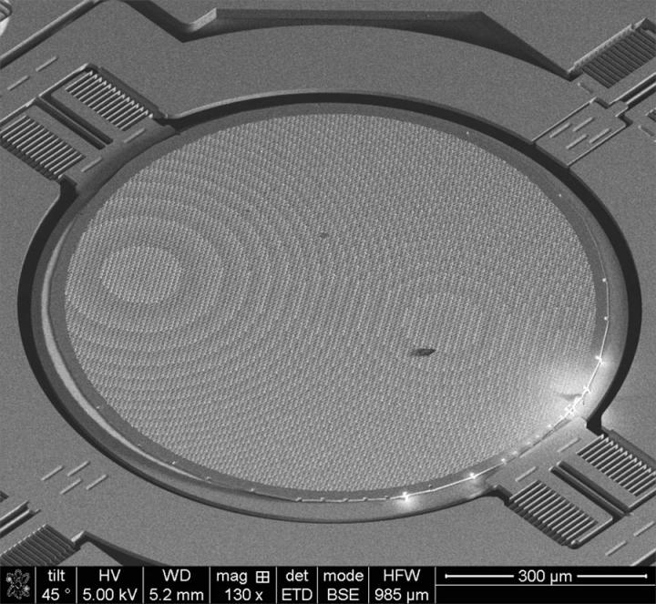 MEMs Chip With Measurement [IMAGE] EurekAlert! Science News Releases