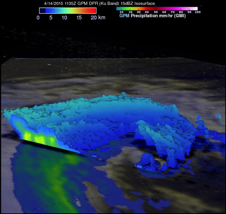 GPM Image of Joalane's Storm Heights