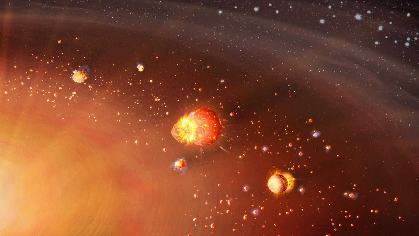 Which Of The Following Lists The Major Steps Of Solar System Formation In The Correct Order