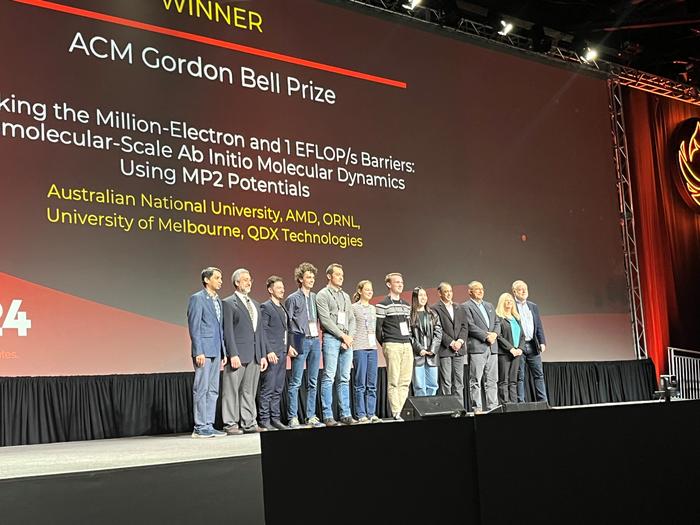 ACM Gordon Bell Prize-Winning Team