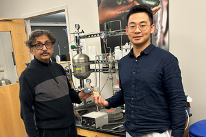 Lehigh University researchers Arup SenGupta and Hao Chen