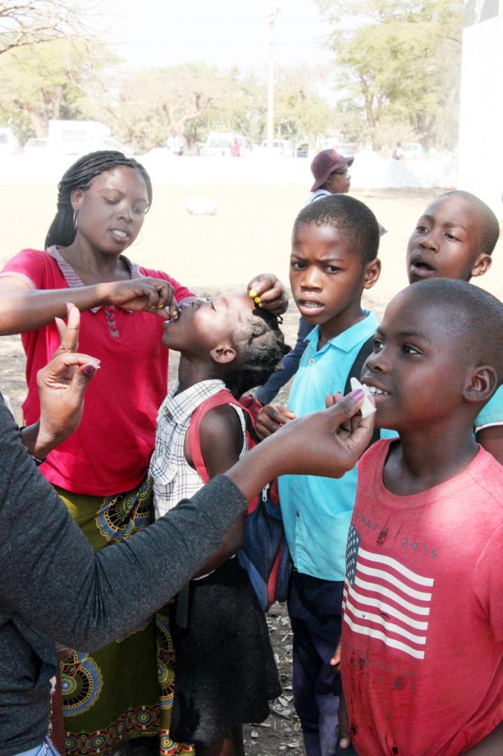 OCV vaccination campaign in the Cuamba District of Mozambique