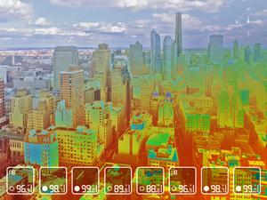 Urban heat stress image