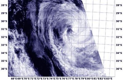 Satellite Image of Colin