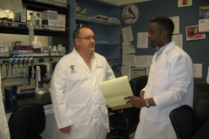 Thomas Burris, Ph.D., and Colin Flaveny, Ph.D., Saint Louis University