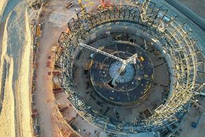 The ELT under construction, as seen from above